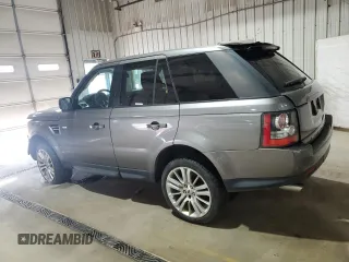 2011 Land Rover Range Rover Sport HSE Lux with VIN SALSK2D43BA270907, listed as a Copart auction lot 58852465 with 167,348 mi miles and Salvage title. Bid and sale history available at DreamBid. Image 2.