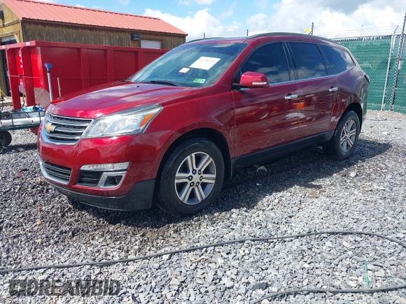2015 Chevrolet Traverse LT z VIN 1GNKVHKD9FJ373749, wystawiony jako IAAI lot #42291335 z przebiegiem 136 558 mil mil oraz . Historia ofert i sprzedaży dostępna na DreamBid. Obrazek 19.