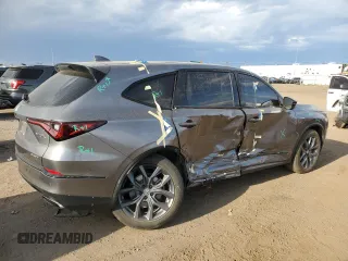 2022 Acura MDX w/A-Spec Package with VIN 5J8YE1H08NL026416, listed as a Copart auction lot 66613364 with 32,243 mi miles and Salvage Title. Bid and sale history available at carsss.com. Image 3.