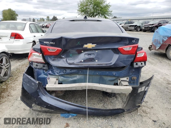 2018 Chevrolet Malibu LT with VIN 1G1ZD5ST9JF102324, listed as a Copart auction lot 54696295 with 110,891 mi miles and Salvage Title. Bid and sale history available at carsss.com. Image 6.