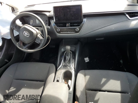 2023 Toyota Corolla LE with VIN 5YFB4MDE0PP001952, listed as a Copart auction lot 48400835 with 52,060 mi miles and Salvage Title. Bid and sale history available at DreamBid. Image 8.