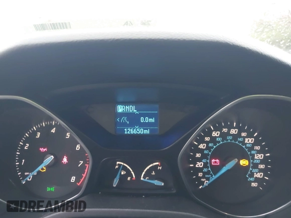 2012 Ford Focus SE with VIN 1FAHP3F21CL201889, listed as a IAAI auction lot 42070260 with 126,650 mi miles. Bid and sale history available at carsss.com. Image 7.