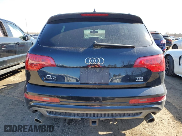 2014 Audi Q7 z VIN WA1DMCFE7ED013445, wystawiony jako Copart lot #49582255 z przebiegiem 258 648 mil mil oraz Szkoda całkowita • Salvage title. Historia ofert i sprzedaży dostępna na DreamBid. Obrazek 6.