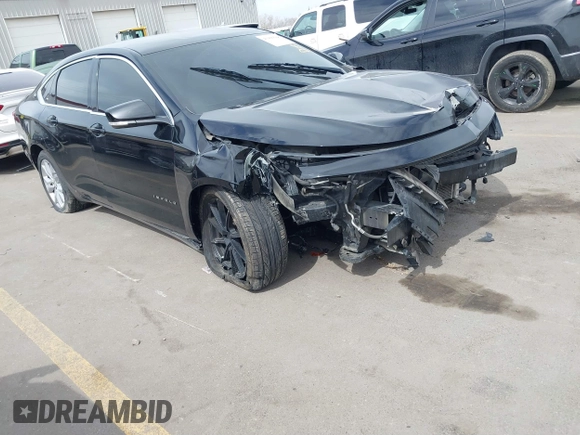 2016 Chevrolet Impala LT with VIN 2G1105SA6G9177913, listed as a IAAI auction lot 41906588 with 121,543 mi miles and . Bid and sale history available at DreamBid. Image 1.