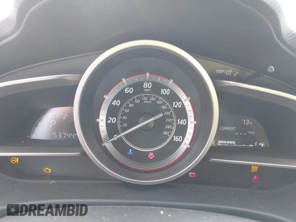 2015 Mazda 3 i Touring with VIN JM1BM1L75F1262109, listed as a IAAI auction lot 42232811 with 53,744 mi miles and . Bid and sale history available at DreamBid. Image 7.