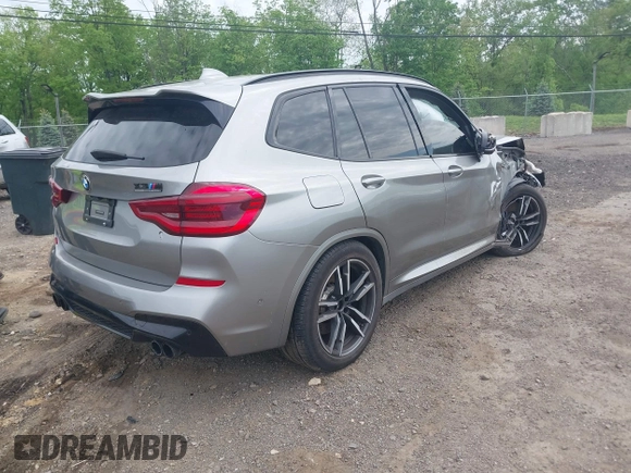 2020 BMW X3 M Competition with VIN 5YMTS0C03L9C47882, listed as a IAAI auction lot 42190990 with 69,103 mi miles and . Bid and sale history available at DreamBid. Image 4.