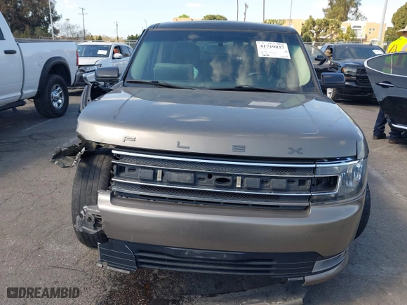 2014 Ford Flex SEL with VIN 2FMGK5C87EBD15046, listed as a IAAI auction lot 41719837 with 140,461 mi miles. Bid and sale history available at carsss.com. Image 12.