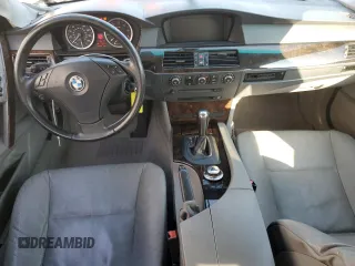 2006 BMW 5 Series 530i with VIN WBANE73566CM35956, listed as a Copart auction lot 82851184 with 131,646 mi miles and Salvage Title. Bid and sale history available at carsss.com. Image 8.