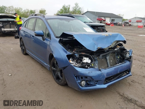 2015 Subaru Impreza Special Sports Limited с VIN JF1GPAZ64F8201696, выставлен на аукционе IAAI как лот 42206315 с пробегом 108 398 миль миль и . История ставок и продаж доступна на DreamBid. Изображение 1.