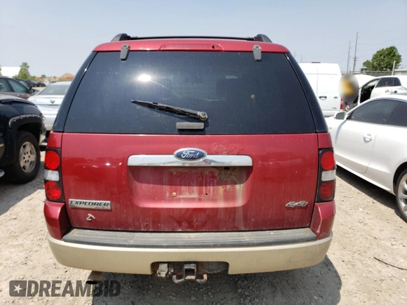 2007 Ford Explorer Eddie Bauer z VIN 1FMEU74847UA37313, wystawiony jako Copart lot #58141155 z przebiegiem 184 975 mil mil oraz Czysty tytuł • Clean title. Historia ofert i sprzedaży dostępna na DreamBid. Obrazek 7.