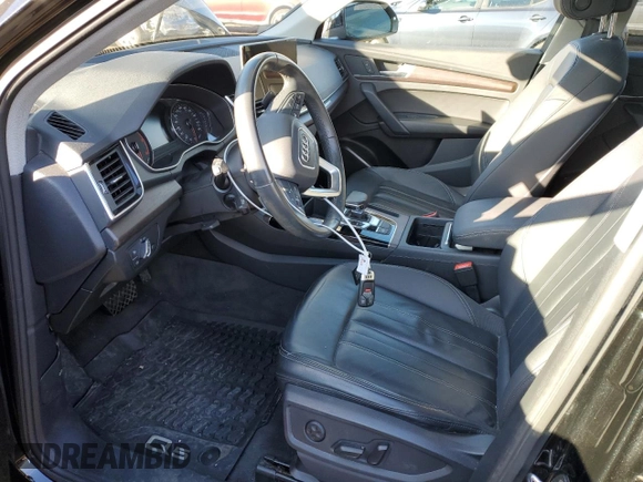 2022 Audi Q5 S line Premium with VIN WA1GAAFY8N2033347, listed as a Copart auction lot 87833315 with 32,309 mi miles and Salvage Title. Bid and sale history available at carsss.com. Image 7.