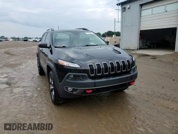 2017 Jeep Cherokee Trailhawk with VIN 1C4PJMBS8HW545440, listed as a Copart auction lot 61485375 with 202,369 mi miles and Clean title. Bid and sale history available at DreamBid. Image 14.