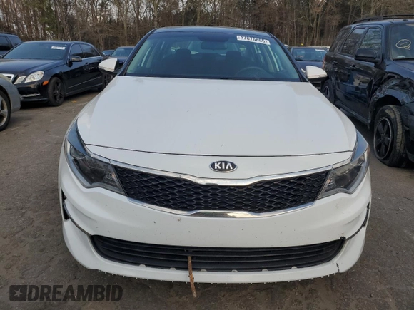2016 Kia Optima LX with VIN 5XXGT4L3XGG071430, listed as a Copart auction lot 47876865 with 126,415 mi miles and Salvage Title. Bid and sale history available at carsss.com. Image 5.