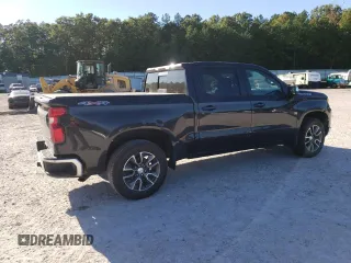 2022 Chevrolet Silverado 1500 LT with VIN 1GCPDDEK1NZ570127, listed as a Copart auction lot 75916724 with 87,646 mi miles and Salvage Title. Bid and sale history available at DreamBid. Image 3.