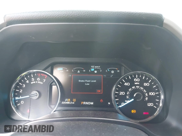 2019 Ford F-150 XL with VIN 1FTEW1C47KKF08272, listed as a IAAI auction lot 42243288 with 225,490 mi miles and . Bid and sale history available at DreamBid. Image 7.