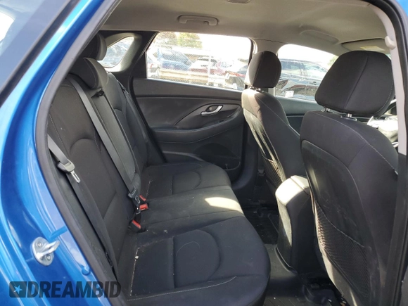 2018 Hyundai Elantra GT with VIN KMHH35LE7JU015356, listed as a Copart auction lot 75359574 with 57,153 mi miles and Clean Title. Bid and sale history available at carsss.com. Image 10.