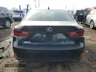 2016 Lexus IS 350 with VIN JTHCE1D27G5012075, listed as a Copart auction lot 43336725 with 58,279 mi miles and Clean title. Bid and sale history available at DreamBid. Image 6.