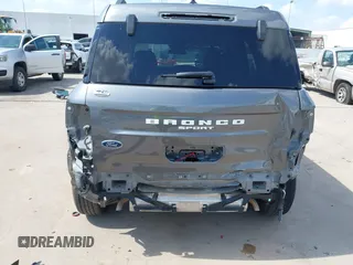 2024 Ford Bronco Sport Big Bend with VIN 3FMCR9B60RRE09648, listed as a IAAI auction lot 42332017 with 49,624 mi miles and . Bid and sale history available at DreamBid. Image 6.
