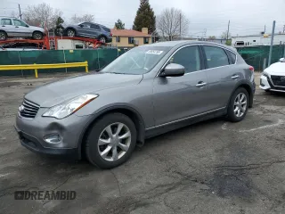 2008 Infiniti EX Journey with VIN JNKAJ09F98M356832, listed as a Copart auction lot 49654795 with 171,367 mi miles and Salvage Title. Bid and sale history available at carsss.com. Image 1.