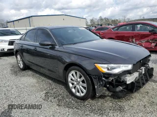 2014 Audi A6 2.0T Premium Plus with VIN WAUDFAFC3EN019690, listed as a Copart auction lot 50382115 with 116,928 mi miles and Salvage Title. Bid and sale history available at carsss.com. Image 4.