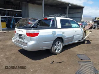 2005 Subaru Baja Turbo z VIN 4S4BT63C555105356, wystawiony jako IAAI lot #41809441 z przebiegiem 165 385 mil mil oraz . Historia ofert i sprzedaży dostępna na DreamBid. Obrazek 4.