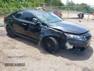 2013 Kia Optima SX with VIN 5XXGR4A67DG117092, listed as a IAAI auction lot 42270612 with Not provided miles and . Bid and sale history available at DreamBid. Image 1.