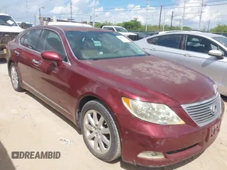 2008 Lexus LS 460 with VIN JTHBL46F485058127, listed as a IAAI auction lot 42589668 with 206,354 mi miles and . Bid and sale history available at DreamBid. Image 1.