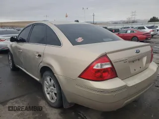 2007 Ford Five Hundred SEL z VIN 1FAHP27137G141919, wystawiony jako Copart lot #88551615 z przebiegiem 151 723 mil mil oraz Szkoda całkowita • Salvage title. Historia ofert i sprzedaży dostępna na DreamBid. Obrazek 2.