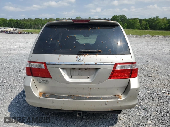 2006 Honda Odyssey Touring с VIN 5FNRL38866B506730, выставлен на аукционе Copart как лот 54214865 с пробегом 241 982 миль миль и Списание • Salvage title. История ставок и продаж доступна на DreamBid. Изображение 6.