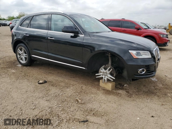 2016 Audi Q5 Premium Plus with VIN WA1L2AFP2GA138641, listed as a Copart auction lot 56469005 with 78,070 mi miles and Salvage title. Bid and sale history available at DreamBid. Image 4.