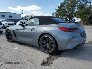 2024 BMW Z4 sDriveM40i with VIN WBAHF9C02RWY35106, listed as a Copart auction lot 76471014 with 0 mi miles and Salvage Title. Bid and sale history available at carsss.com. Image 2.