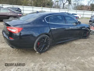 2014 Maserati Quattroporte GTS z VIN ZAM56PPA1E1072964, wystawiony jako Copart lot #48786035 z przebiegiem 78 927 mil mil oraz Szkoda całkowita • Salvage title. Historia ofert i sprzedaży dostępna na DreamBid. Obrazek 3.