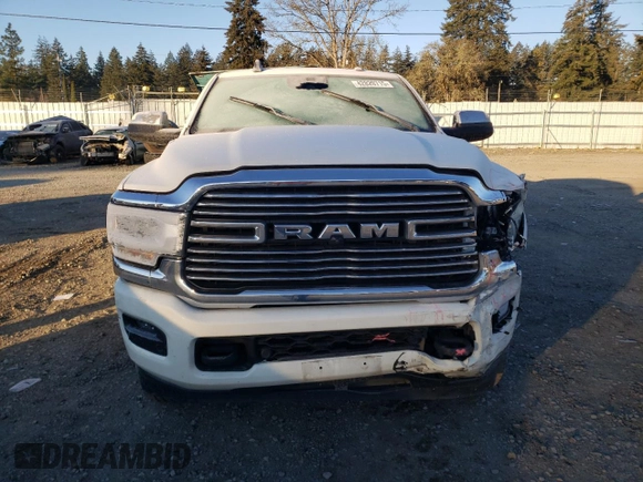2021 Ram 2500 Laramie with VIN 3C6UR5KL7MG543611, listed as a Copart auction lot 42820715 with 53,004 mi miles and Salvage title. Bid and sale history available at DreamBid. Image 5.