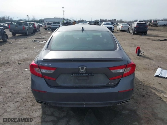 2020 Honda Accord Sedan Sport with VIN 1HGCV1F30LA096301, listed as a IAAI auction lot 41510807 with 121,933 mi miles. Bid and sale history available at carsss.com. Image 16.