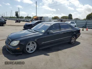 2006 Mercedes-Benz S 500 with VIN WDBNG75J16A477632, listed as a Copart auction lot 51081275 with Not Provided miles and Salvage Title. Bid and sale history available at carsss.com. Image 1.
