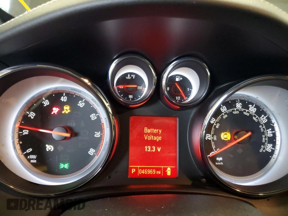 2016 Buick Cascada Premium with VIN W04WT3N58GG130062, listed as a Copart auction lot 64644255 with 46,969 mi miles and Salvage title. Bid and sale history available at DreamBid. Image 9.