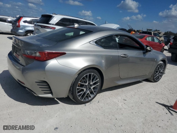 2015 Lexus RC 350 with VIN JTHSE5BC3F5003953, listed as a Copart auction lot 73303654 with 0 mi miles and Non Repairable. Bid and sale history available at carsss.com. Image 3.