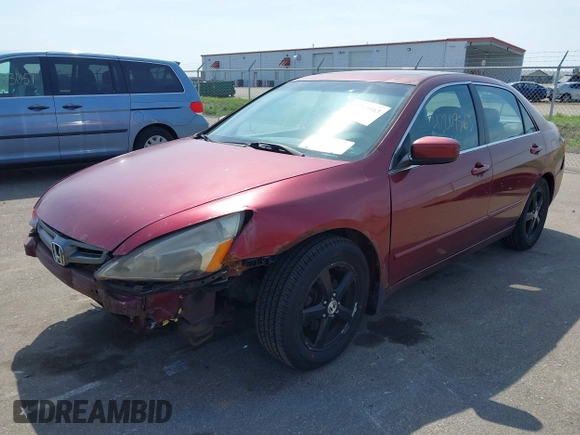 2005 Honda Accord EX with VIN 1HGCM56735A059534, listed as a IAAI auction lot 42209563 with 157,671 mi miles and . Bid and sale history available at DreamBid. Image 2.