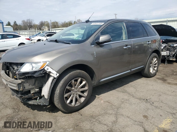 2012 Lincoln MKX with VIN 2LMDJ8JK9CBL16285, listed as a Copart auction lot 52931105 with 89,048 mi miles and Salvage Title. Bid and sale history available at DreamBid. Image 1.