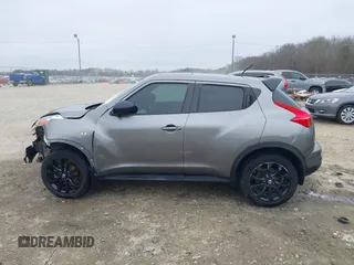 2013 Nissan Juke S with VIN JN8AF5MR9DT213627, listed as a IAAI auction lot 41132886 with 111,453 mi miles. Bid and sale history available at carsss.com. Image 15.
