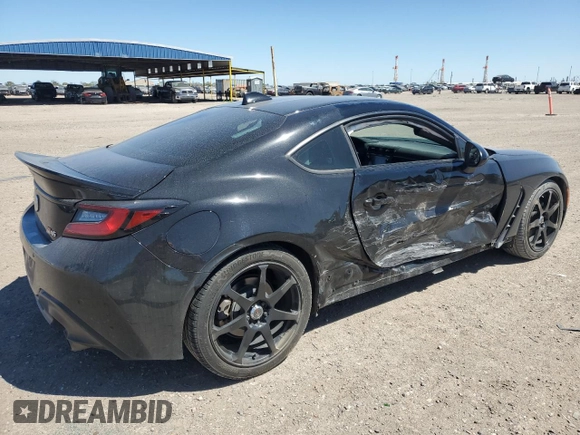 2022 Toyota 86 Premium with VIN JF1ZNBF12N8758537, listed as a Copart auction lot 50018715 with 43,257 mi miles and Salvage Title. Bid and sale history available at DreamBid. Image 3.