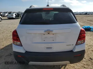 2016 Chevrolet Trax LT with VIN KL7CJLSB5GB543849, listed as a Copart auction lot 46850525 with 82,309 mi miles and Salvage Title. Bid and sale history available at carsss.com. Image 6.