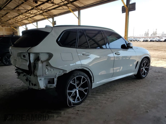 2022 BMW X5 sDrive40i with VIN 5UXCR4C04N9K22970, listed as a Copart auction lot 50420305 with 56,500 mi miles and Salvage Title. Bid and sale history available at carsss.com. Image 3.