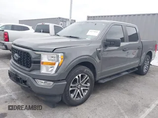 2021 Ford F-150 XL z VIN 1FTEW1CP1MKD41646, wystawiony jako IAAI lot #42174841 z przebiegiem 52 968 mil mil oraz . Historia ofert i sprzedaży dostępna na DreamBid. Obrazek 18.