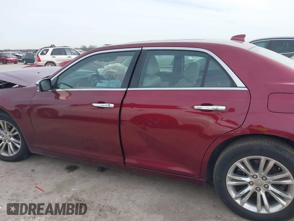 2016 Chrysler 300 with VIN 2C3CCAEG0GH334362, listed as a IAAI auction lot 41736016 with 57,416 mi miles. Bid and sale history available at carsss.com. Image 14.