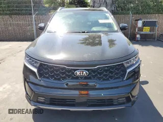 2021 Kia Sorento EX with VIN KNDRH4LG5M5053866, listed as a Copart auction lot 53302885 with 81,004 mi miles and Salvage title. Bid and sale history available at DreamBid. Image 5.
