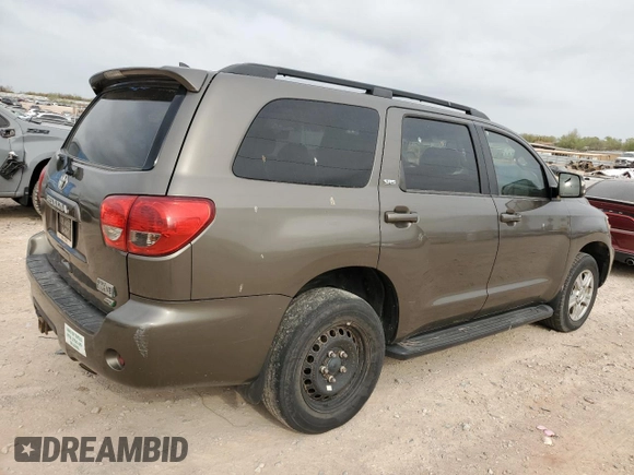 2013 Toyota Sequoia SR5 with VIN 5TDBW5G15DS086640, listed as a Copart auction lot 51254215 with 285,116 mi miles and Clean Title. Bid and sale history available at carsss.com. Image 3.