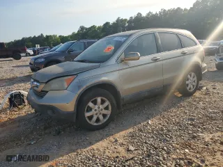 2007 Honda CR-V EX-L with VIN JHLRE38777C050949, listed as a Copart auction lot 52426305 with 0 mi miles and Clean Title. Bid and sale history available at carsss.com. Image 1.