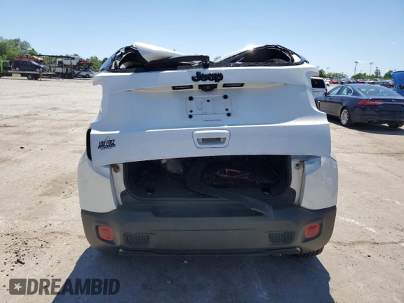2020 Jeep Renegade Latitude с VIN ZACNJABB5LPL20384, выставлен на аукционе Copart как лот 57878445 с пробегом 50 307 миль миль и Списание • Salvage title. История ставок и продаж доступна на DreamBid. Изображение 6.