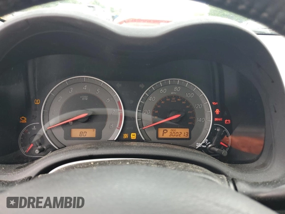2010 Toyota Corolla with VIN 2T1BU4EE1AC391255, listed as a Copart auction lot 62536825 with 300,213 mi miles and Clean title. Bid and sale history available at DreamBid. Image 9.